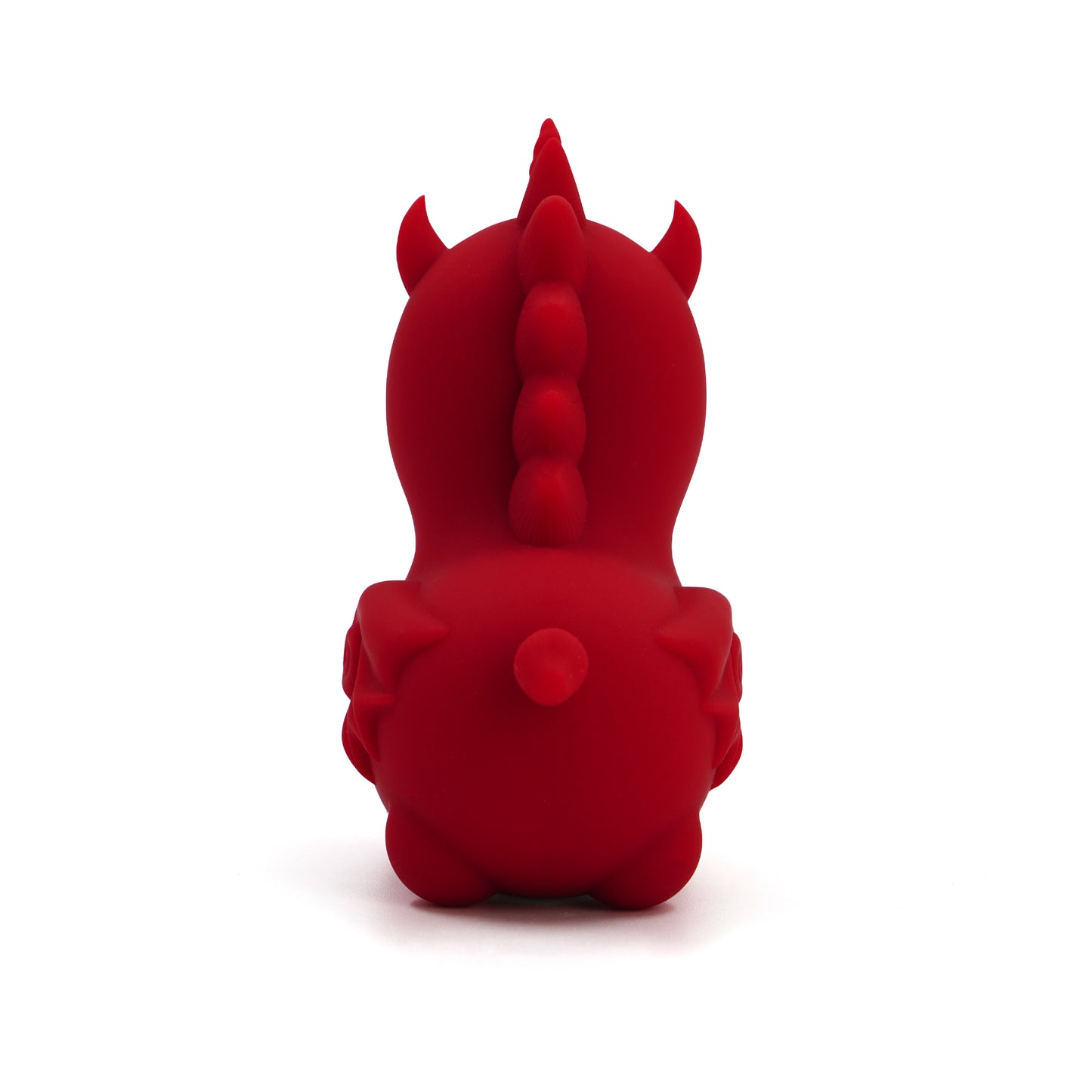 Blaze Diablo Unihorn facing backwards, on a white background
