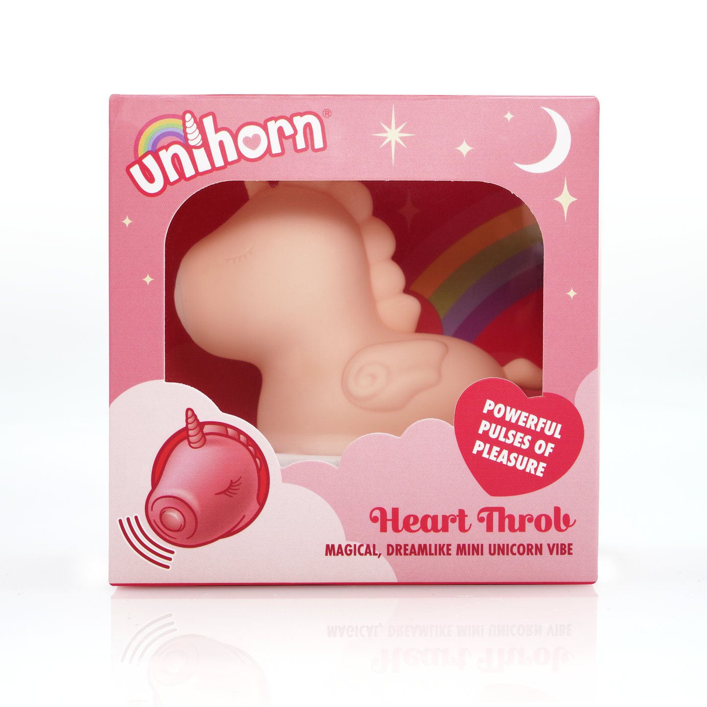 Unihorn® - Heart Throb Unicorn Pulsing Clitoral Vibrator