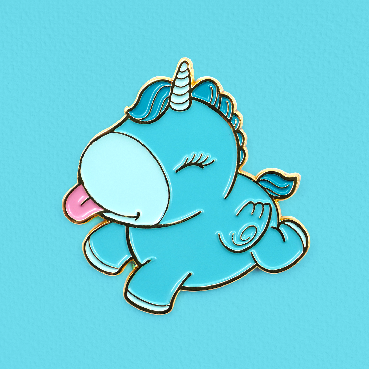 Mount'n Peak - Large Enamel Unicorn Pin Badge