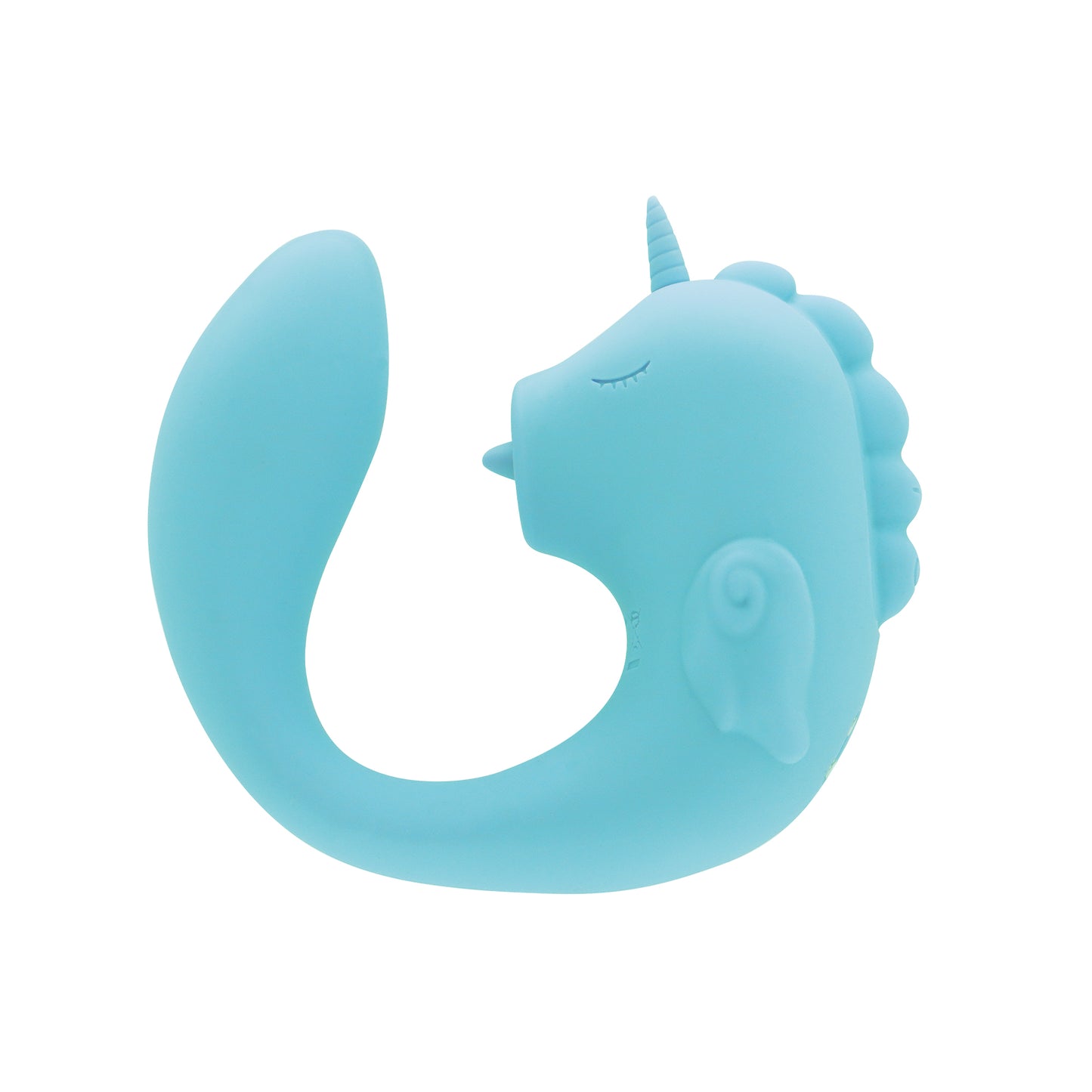 Ocean Peak Unihorn C-Horse in natural c-shaped position on a white background