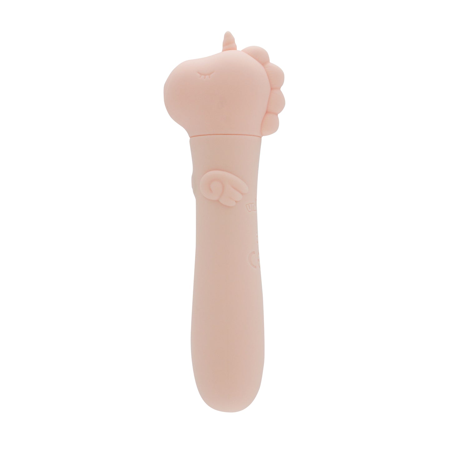 Heart Throb USB bullet vibrator facing left on a white background