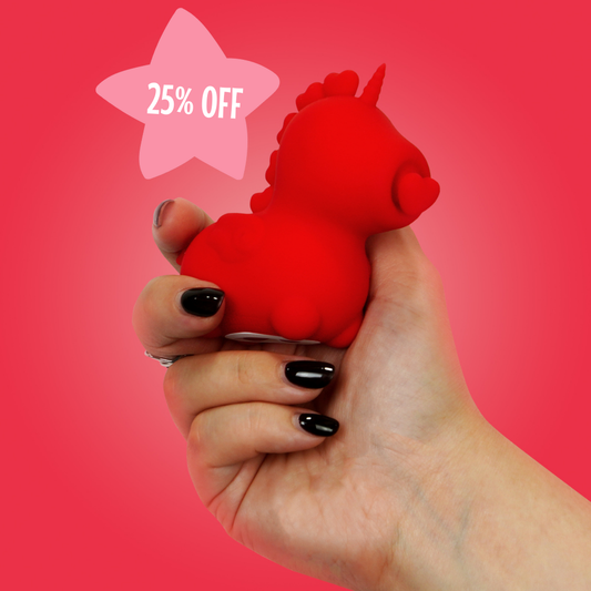 Unihorn® - Cupid's Beau Unicorn Heart-Tongued Vibrator