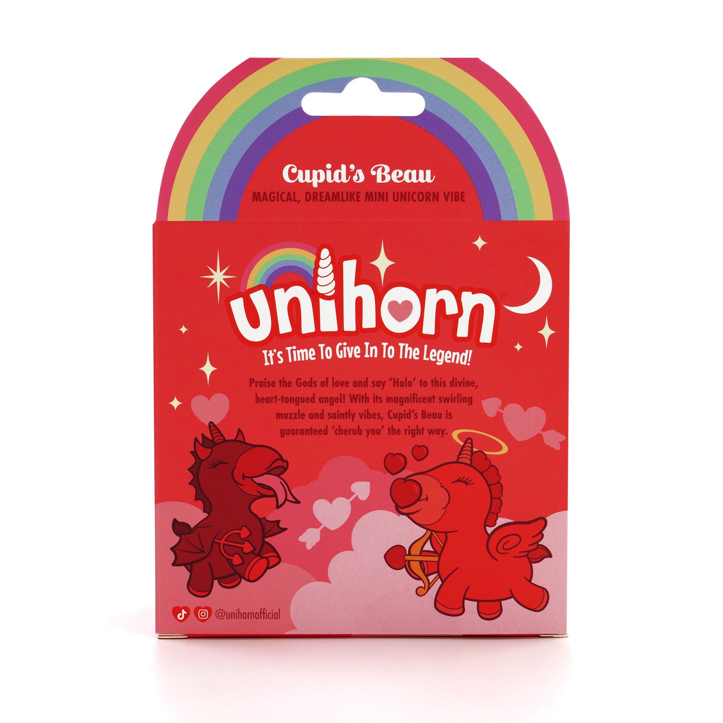 Unihorn® - Cupid's Beau Unicorn Heart-Tongued Vibrator