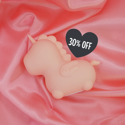Heart Throb Unicorn Pulsing Clitoral Vibrator