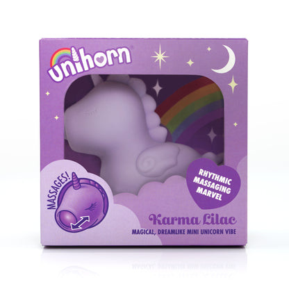 Unihorn® - Karma Lilac Unicorn Massaging Clitoral Vibrator