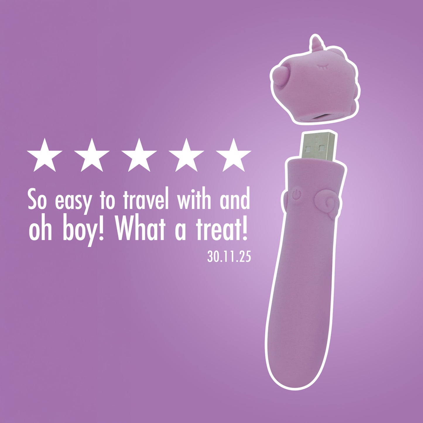 Karma Lilac USB Bullet Vibrator