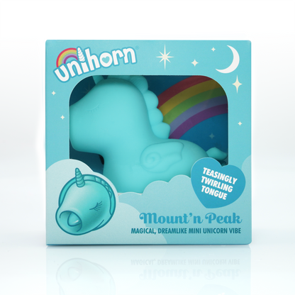 Unihorn® - Mount'n Peak Unicorn Tongue Clitoral Vibrator