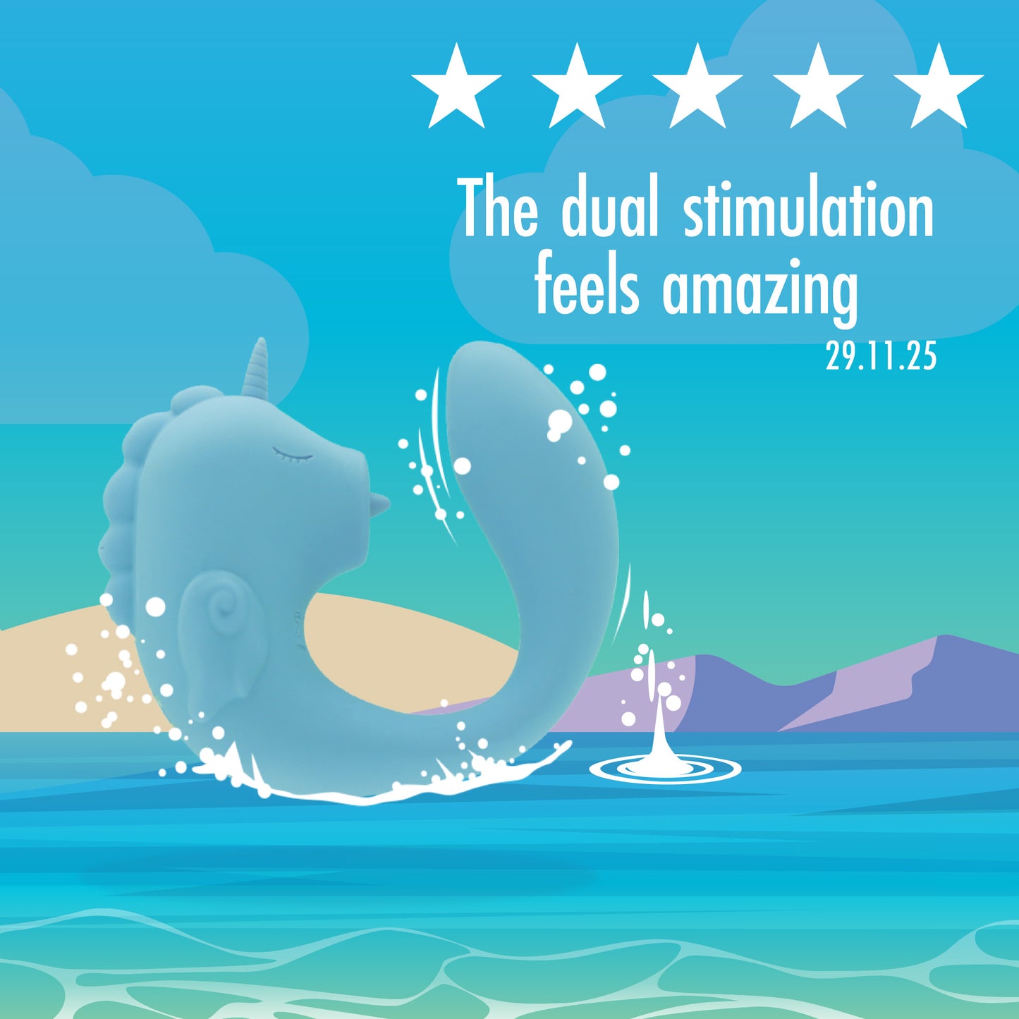 Ocean Peak Clitoral & G Spot Vibrator