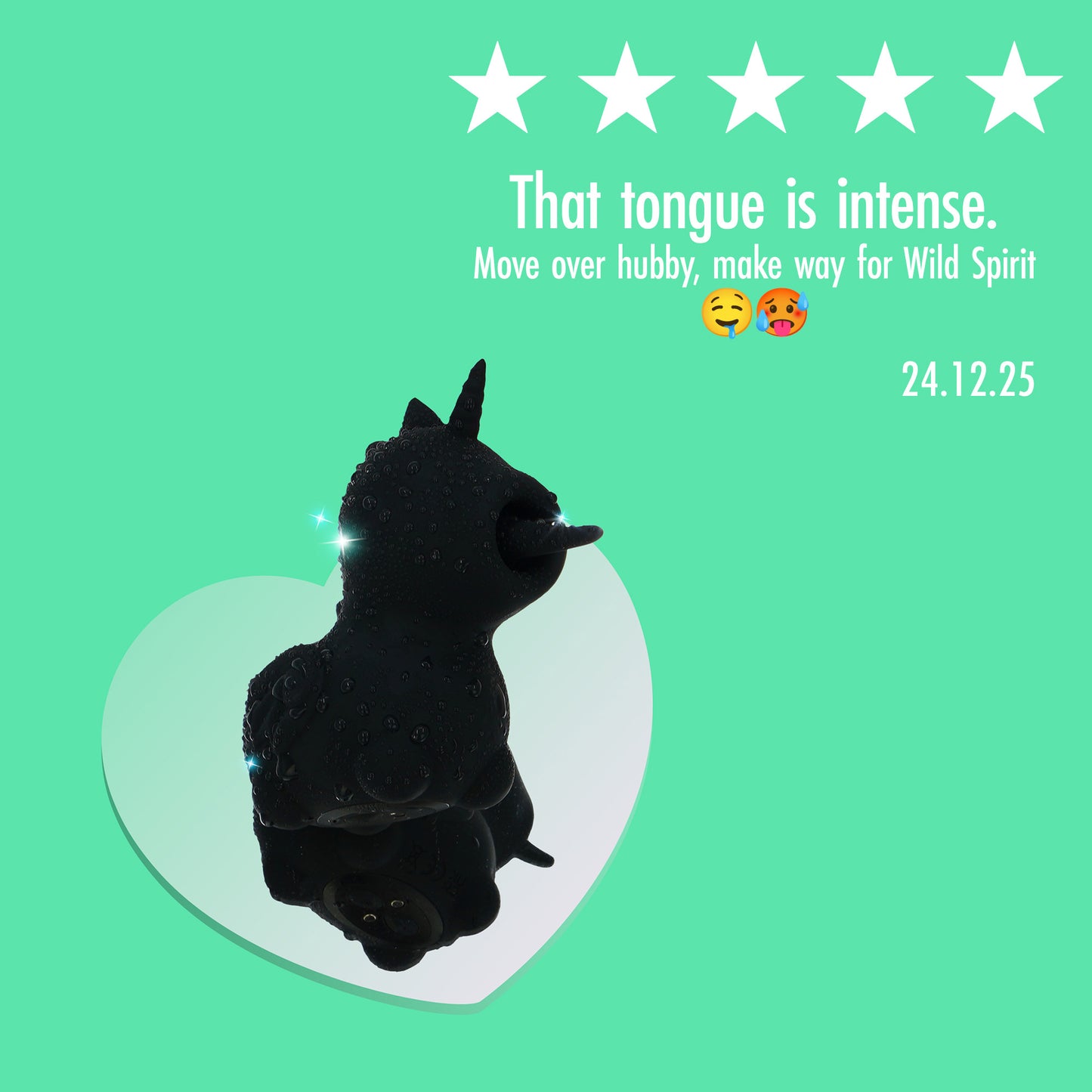 Wild Spirit Unicorn Twirling Clitoral Vibrator