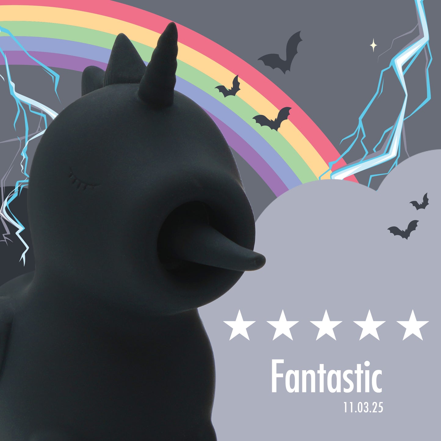 Wild Spirit Unicorn Twirling Clitoral Vibrator